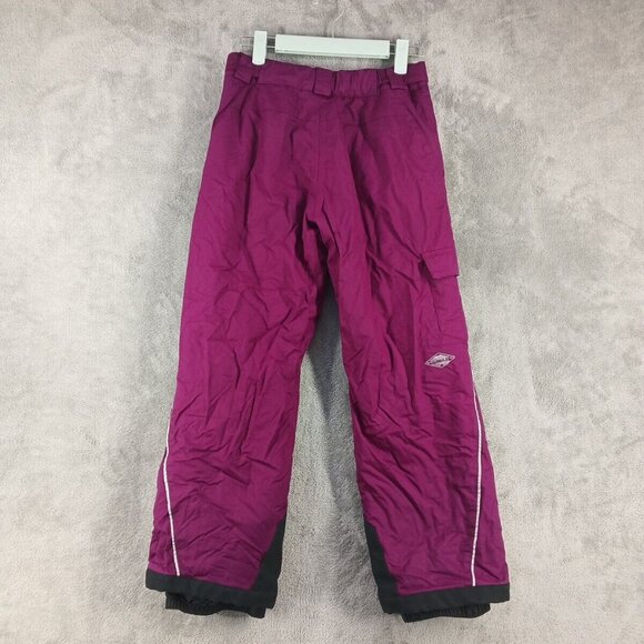 COLUMBIA Ski Pants Teen Size MEDIUM "Omni Heat" Activewear Woven Elastic Waist - Picture 12 of 16